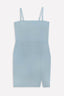 Strappy Fitted Dress - Blue Mist