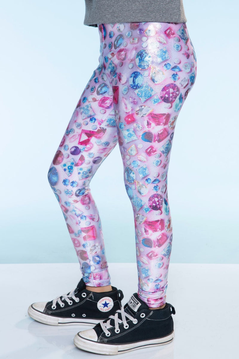 Glitter Foil High Shine Legging