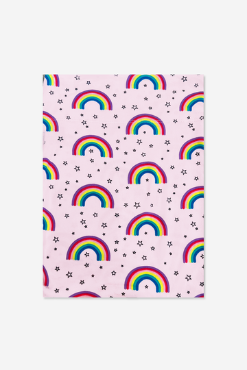 Pillowcases - Pink Rainbow